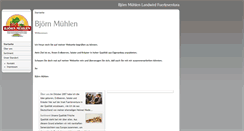 Desktop Screenshot of bjoernmuehlen.com